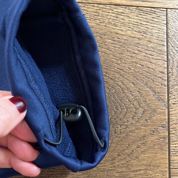 NWT Baleaf Fleece Running Track Pants XS Navy - Picture 9 of 10